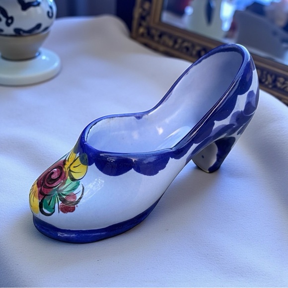 Colorful Ceramic Shoe Decor Made in Portugal - Picture 3 of 13